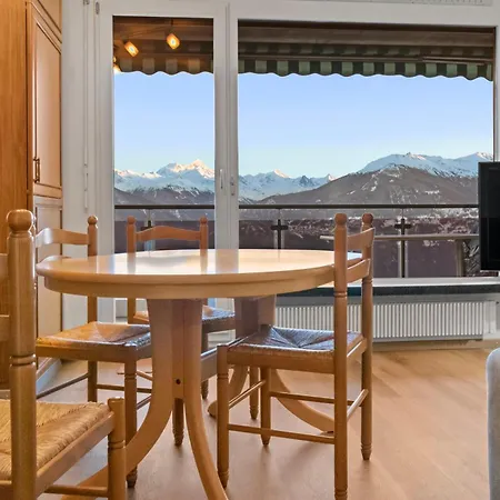 Avec Vue Epoustouflante Sur Les Montagnes Lejlighed Crans-Montana